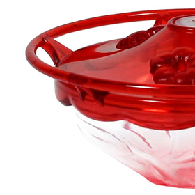 Aspects Mini HummBlossom USA-made polycarbonate feeder built for lasting outdoor use