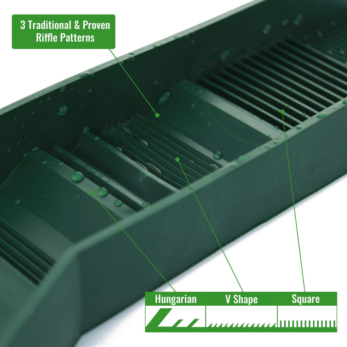 ASR Outdoor sand magnet tool clears debris for easier panning.