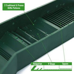ASR Outdoor sand magnet tool clears debris for easier panning.