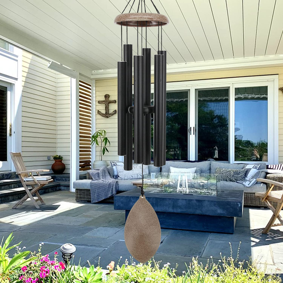 ASTARIN 36-inch outdoor chime ideal for patios and gardens.