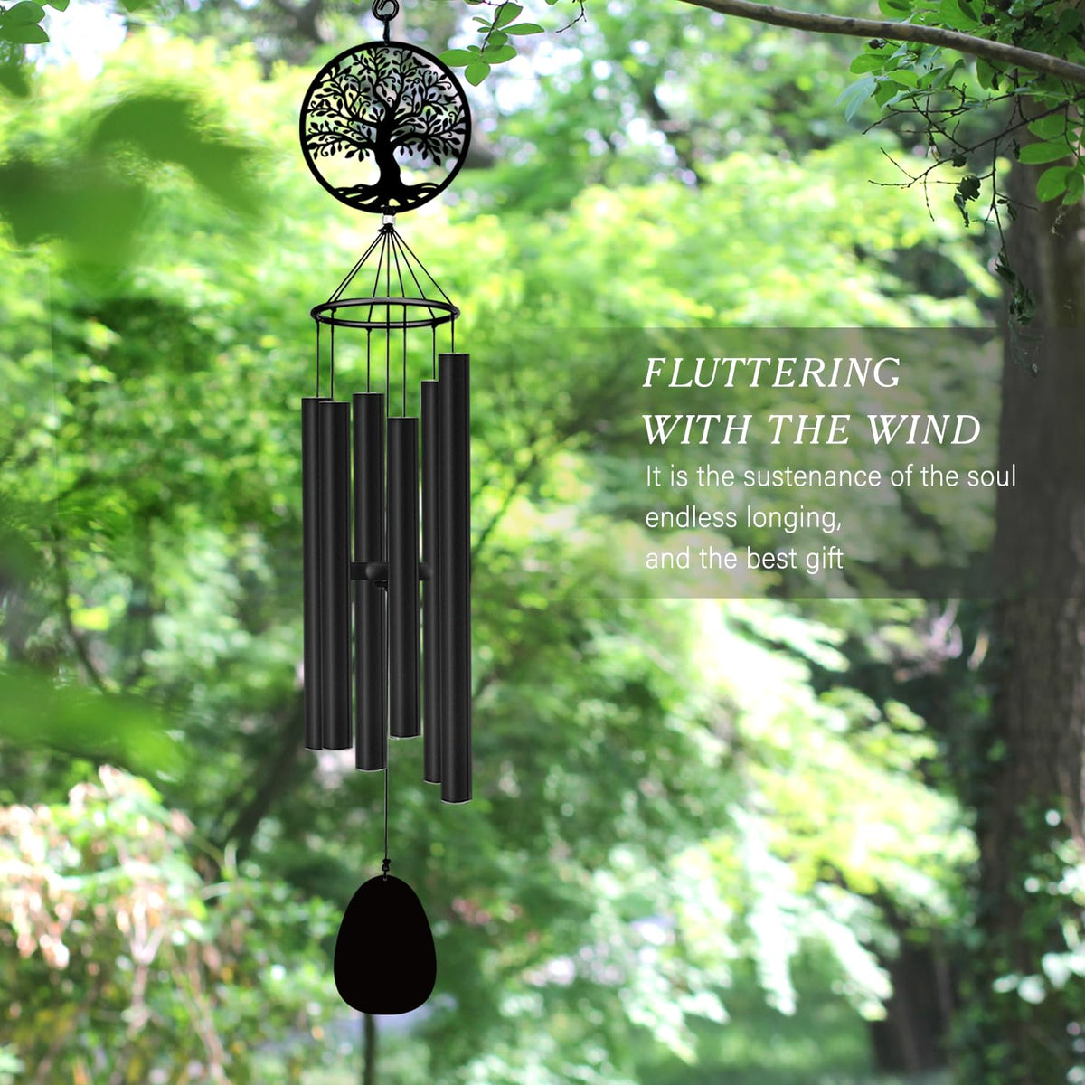 ASTARIN deep-tone chimes make thoughtful sympathy gifts for loss of loved ones