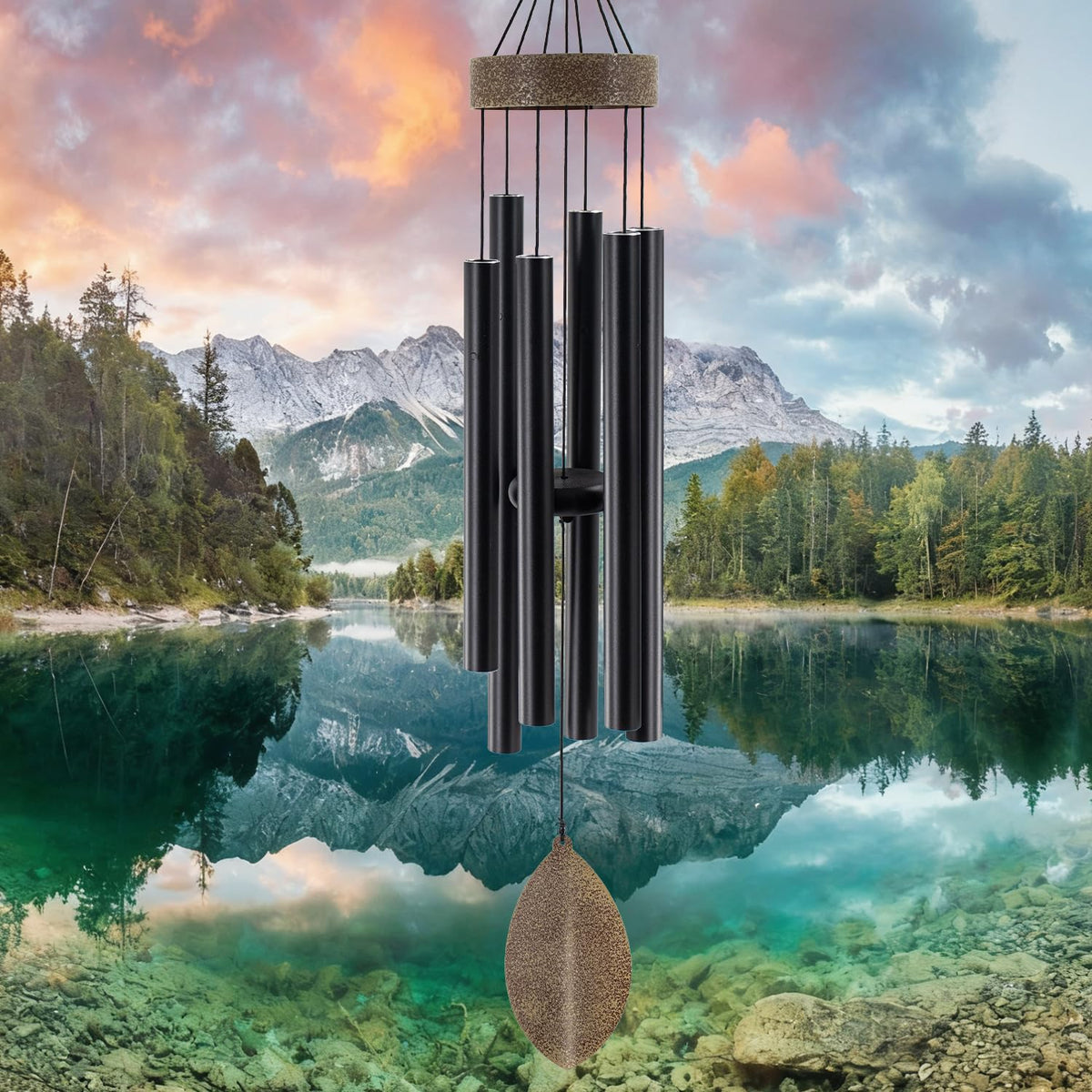 ASTARIN memorial gift wind chime helps convey warm remembrance.
