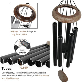 ASTARIN memorial wind chime offers a thoughtful outdoor tribute.