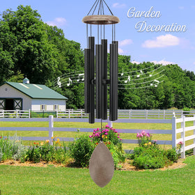 ASTARIN pentatonic-tuned wind chime delivers soft, relaxing melodies.
