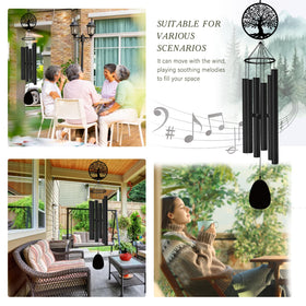 ASTARIN wind chimes deliver graceful remembrance when placed in a tranquil garden