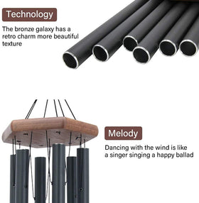 ASTARIN wind chime garden decor enhances outdoor patios and entryways