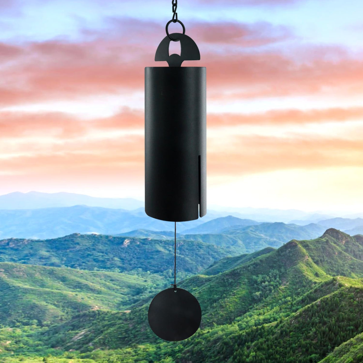 ASTARIN wind chimes provide calm ambience during outdoor evenings.