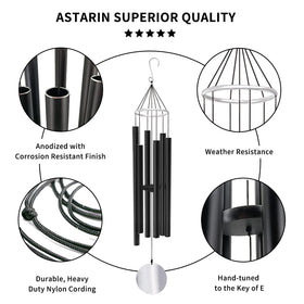 ASTARIN wind chimes memorial gift box ready to give