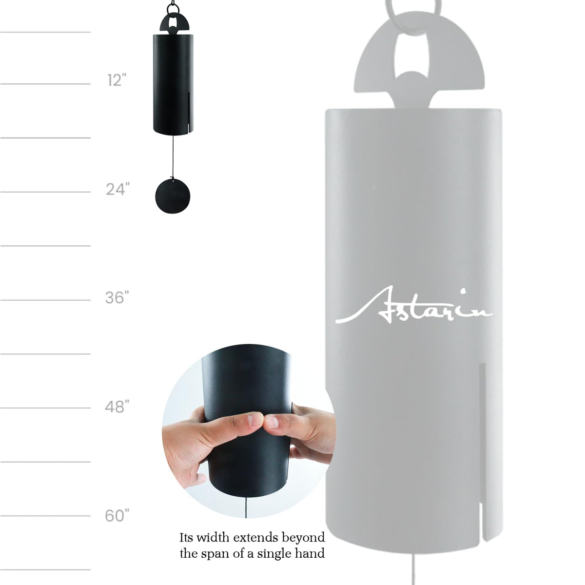 ASTARIN wind chimes come gift-ready for special occasions.