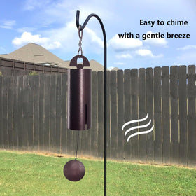ASTARIN wind chimes yard setup delivers deep resonance with each gentle breeze.