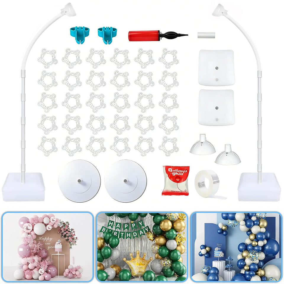 ASTILAZO balloon arch kit top poles for flexible design and custom shapes