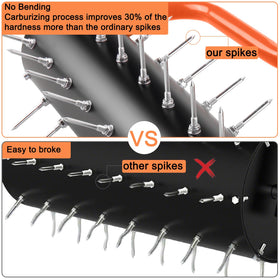 Asunrise U-shape steel fork enhances soil penetration and durability.