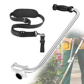 Asxevn weed eater handle with shoulder strap shows enhanced comfort and control