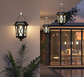 ASZUNE 2.5in white ceiling hook used for path lights installation.