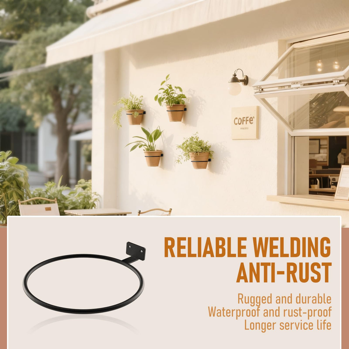 ASZUNE rings available in 4/6/8 inch sizes for versatile pots