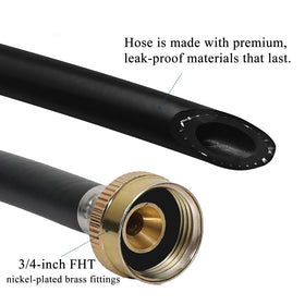 atadbtae Compatible hose connects to many dehumidifiers and valves.