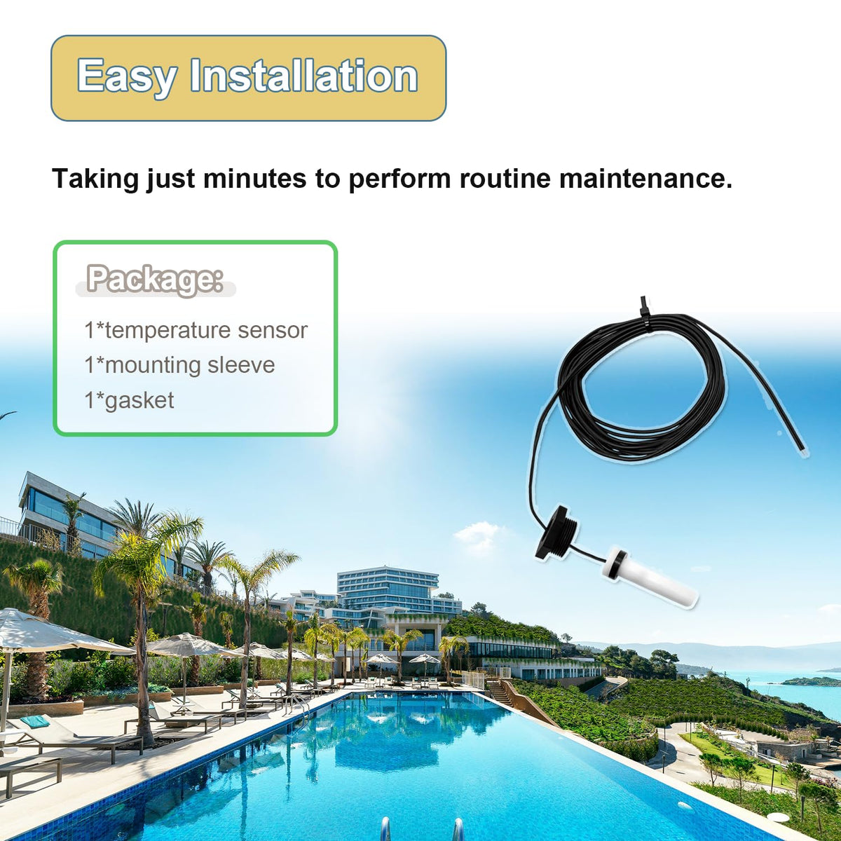 ATEEfaee R0456500 compatible with Zodiac Jandy Legacy heaters for easy replacement.
