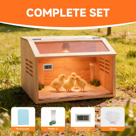 ATHCOHT Brooder Box top assembly reveals quick setup with pre-drilled holes.