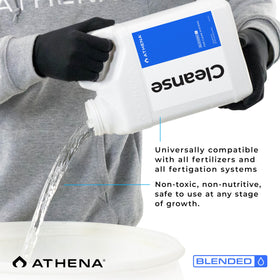 Athena Blended Cleanse shown on pumps and lines reducing wear