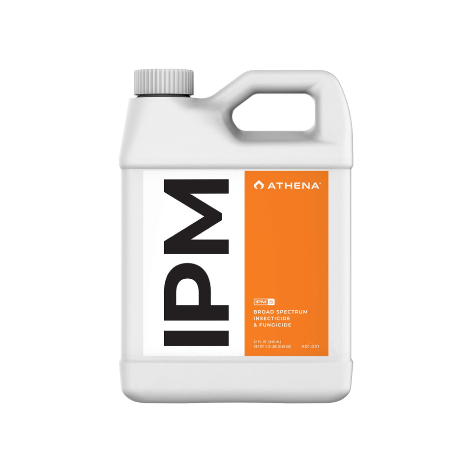 Athena IPM bottle spraying spider mites on houseplants