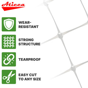ATICCA trellis installed on frame demonstrates easy wrapping and adjustable size