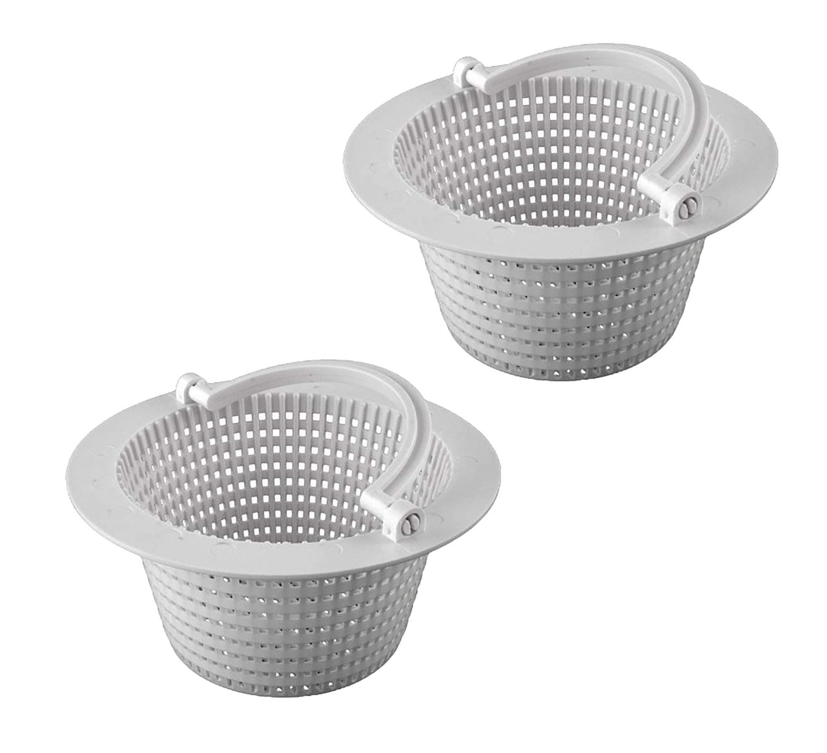 ATIE above-ground skimmer basket 513330 with handle for easy removal and debris capture.