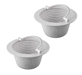 ATIE above-ground skimmer basket 513330 with handle for easy removal and debris capture.