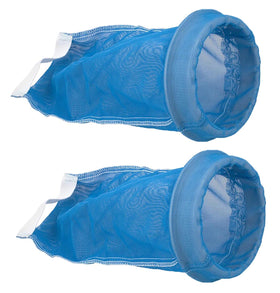 ATIE AXW538 pool bag in use captures leaves to protect the filter.