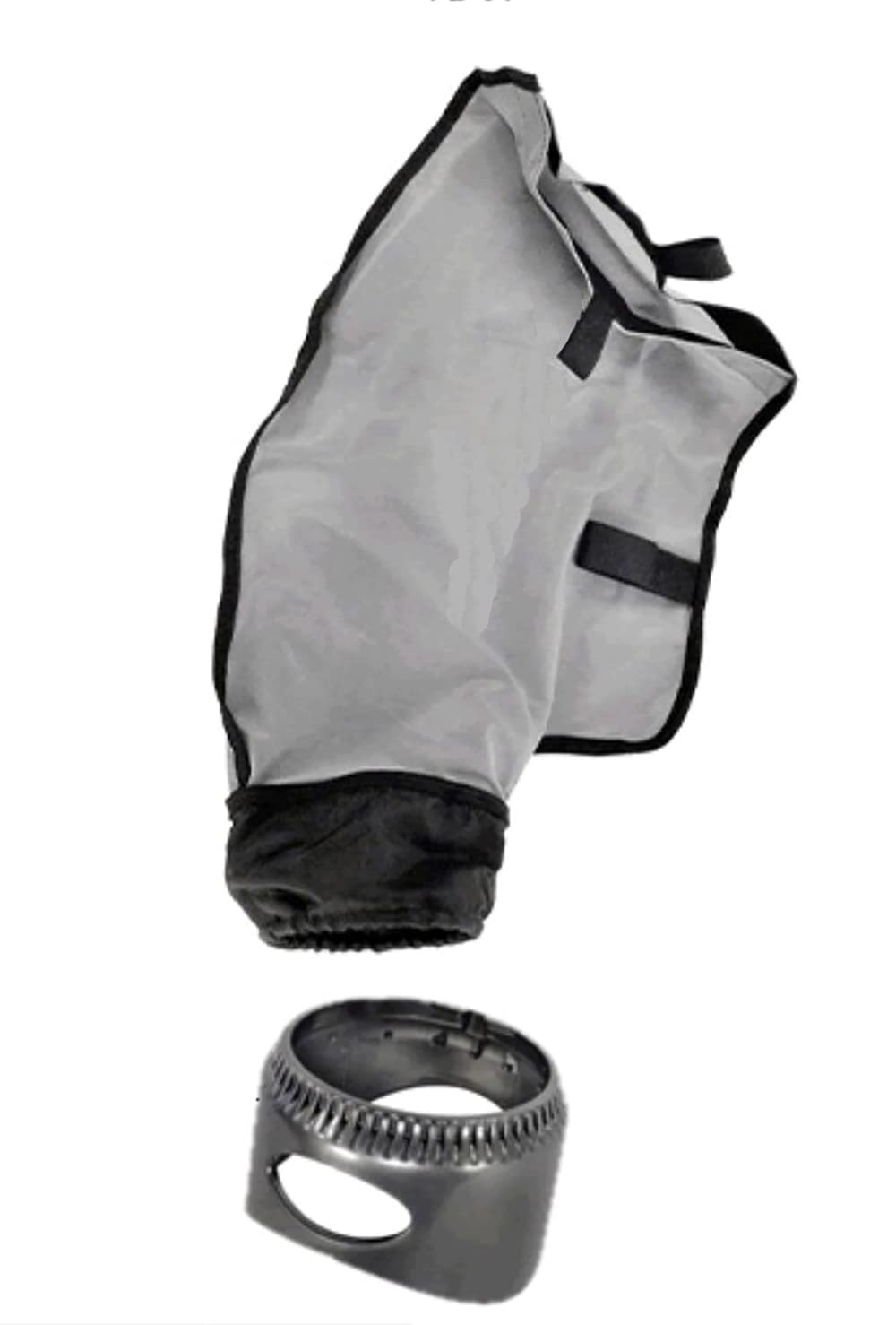 Lightweight nylon mesh keeps debris contained without bulk
