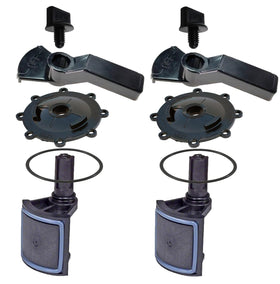 ATIE diverter valve rebuild 4720 pack showing complete internals for repair.