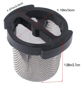 ATIE filter screen for Polaris 380 assembly enables quick, tool-free disconnections.