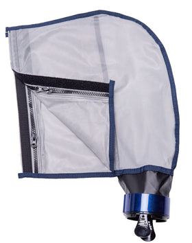 ATIE durable gray bag stands up to regular pool maintenance.