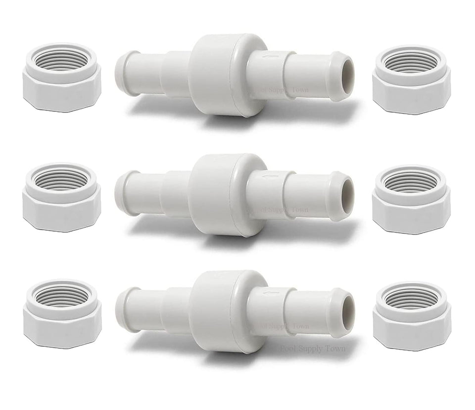 ATIE hose swivel D20 overview for Polaris pool cleaner connections
