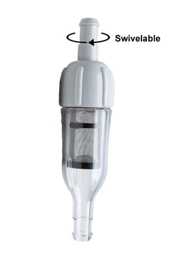 ATIE inline filter doubles as hose swivel for retrofit compatibility