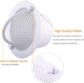 ATIE HydroSkim compatibility shows simple swap to 513330 basket for above-ground pools.