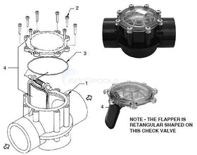ATIE jandy-compatible valve kit supports reliable pool circulation.