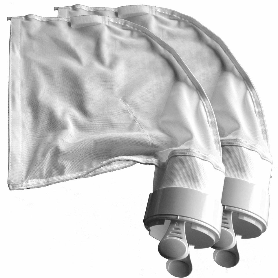 ATIE K16 pool bag with Velcro opening enables quick debris access and cleaning.