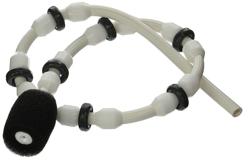 ATIE complete sweep hose assembly for pool cleaners showing integrated cleaning reach