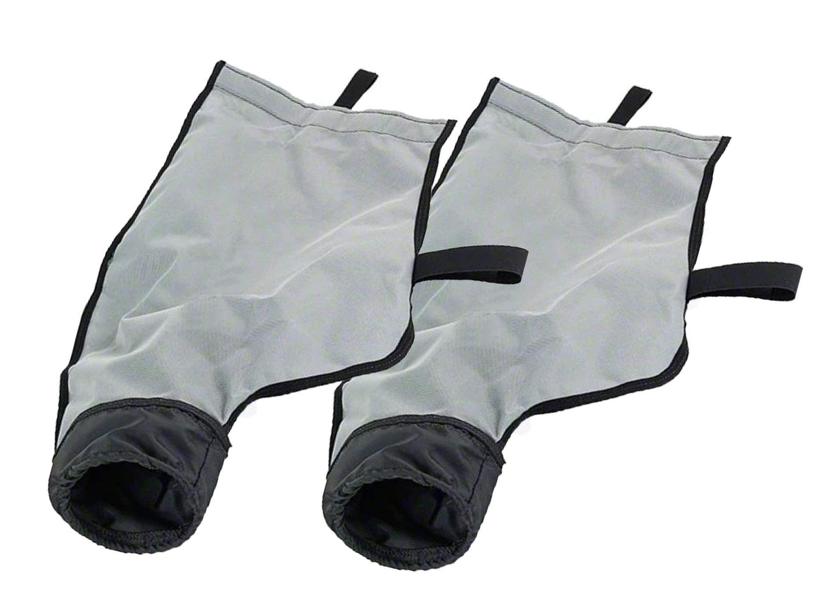 ATIE debris bag with hook and loop closure for quick emptying after cleaning