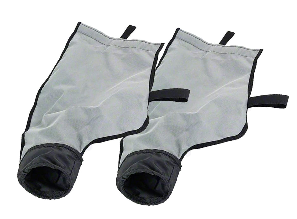 ATIE debris bag with hook and loop closure for quick emptying after cleaning