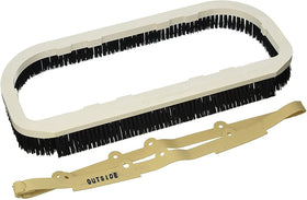 ATIE chemical-resistant rubber skirt withstands cleaning solution exposure.