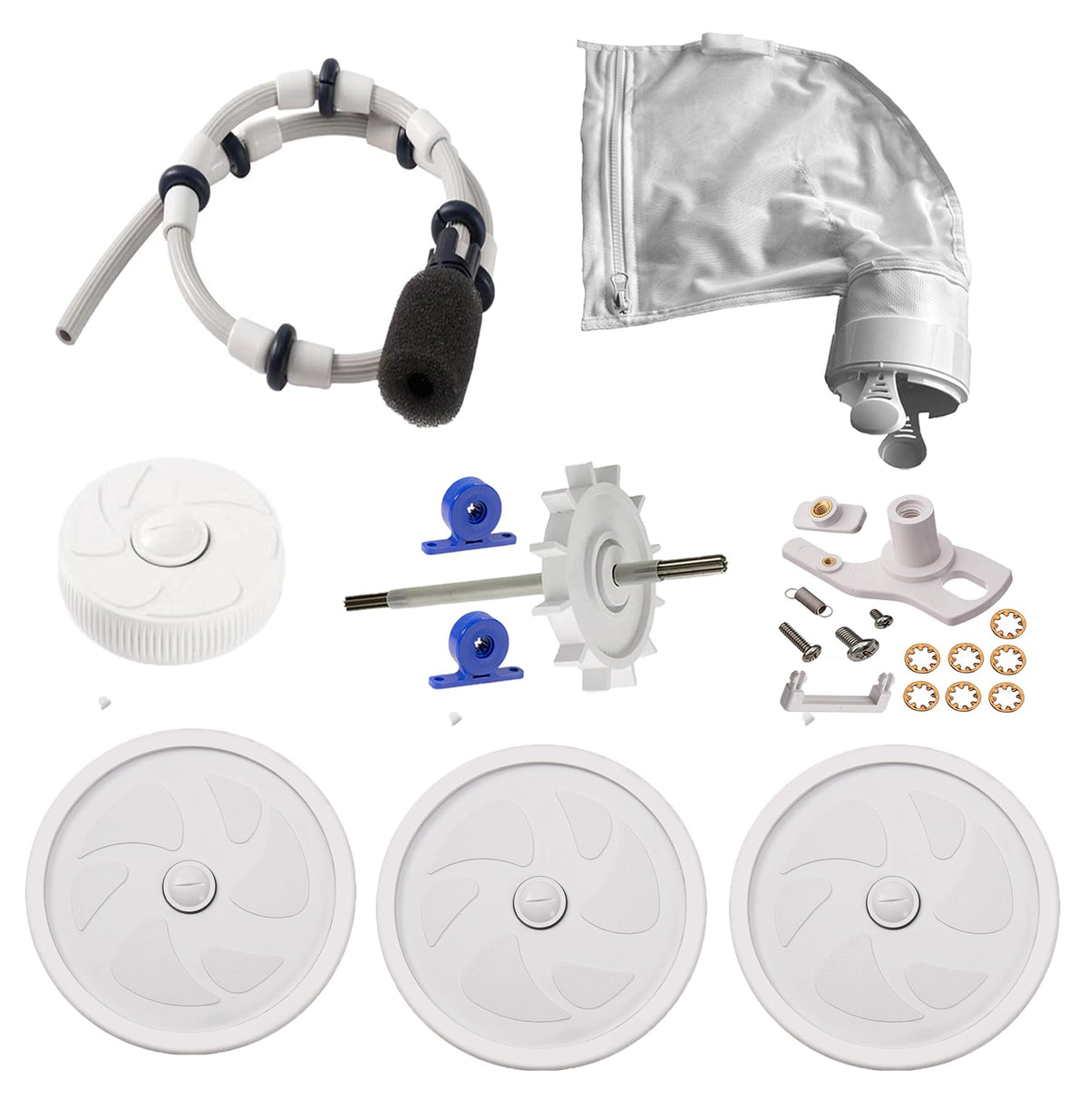 ATIE Polaris tires in tune-up kit provide better grip for debris-filled pools