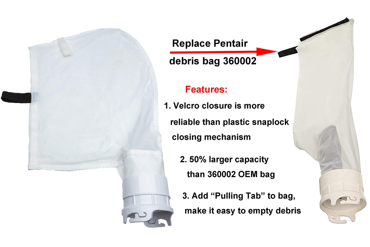 ATIE bag shows Velcro closure design for quick opening and emptying
