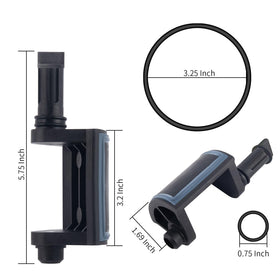 ATIE pool diverter kit packaging includes two assemblies and multiple O rings