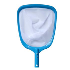 ATIE Pool Spa Leaf Skimmer Net uses a durable plastic frame for long-lasting cleaning.