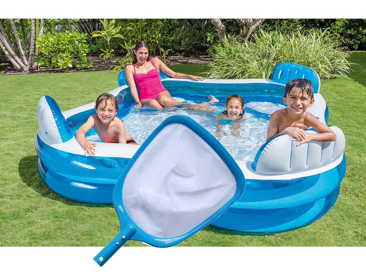 ATIE Pool Spa Leaf Skimmer Net is suitable for inground pool use and versatility.