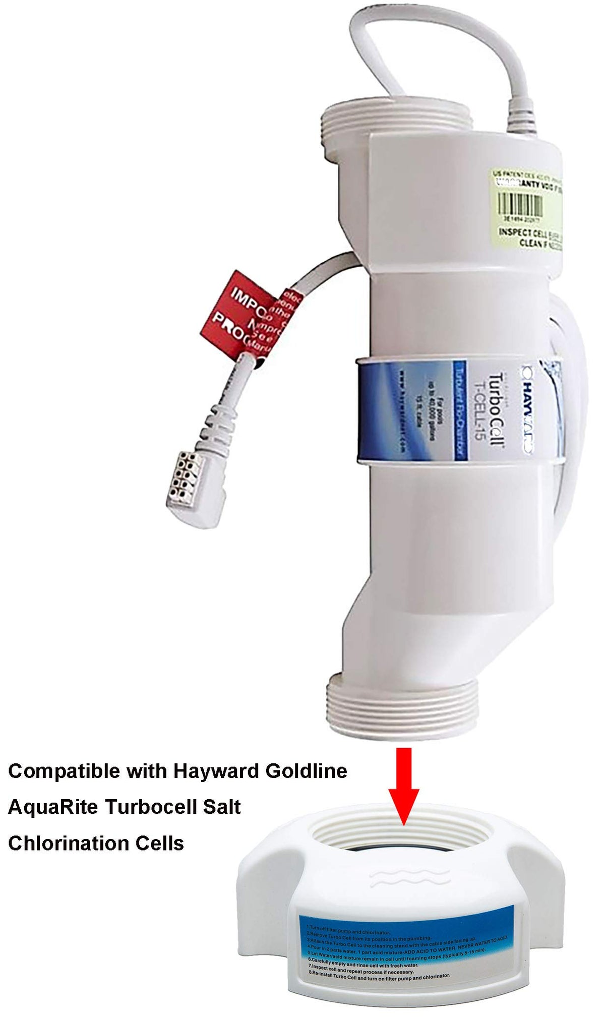 Two o-rings included for secure, leak-free sealing during cleaning sessions.