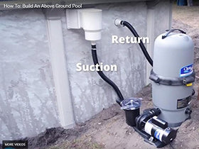 ATIE SP1023 complete assembly for above-ground pool return system