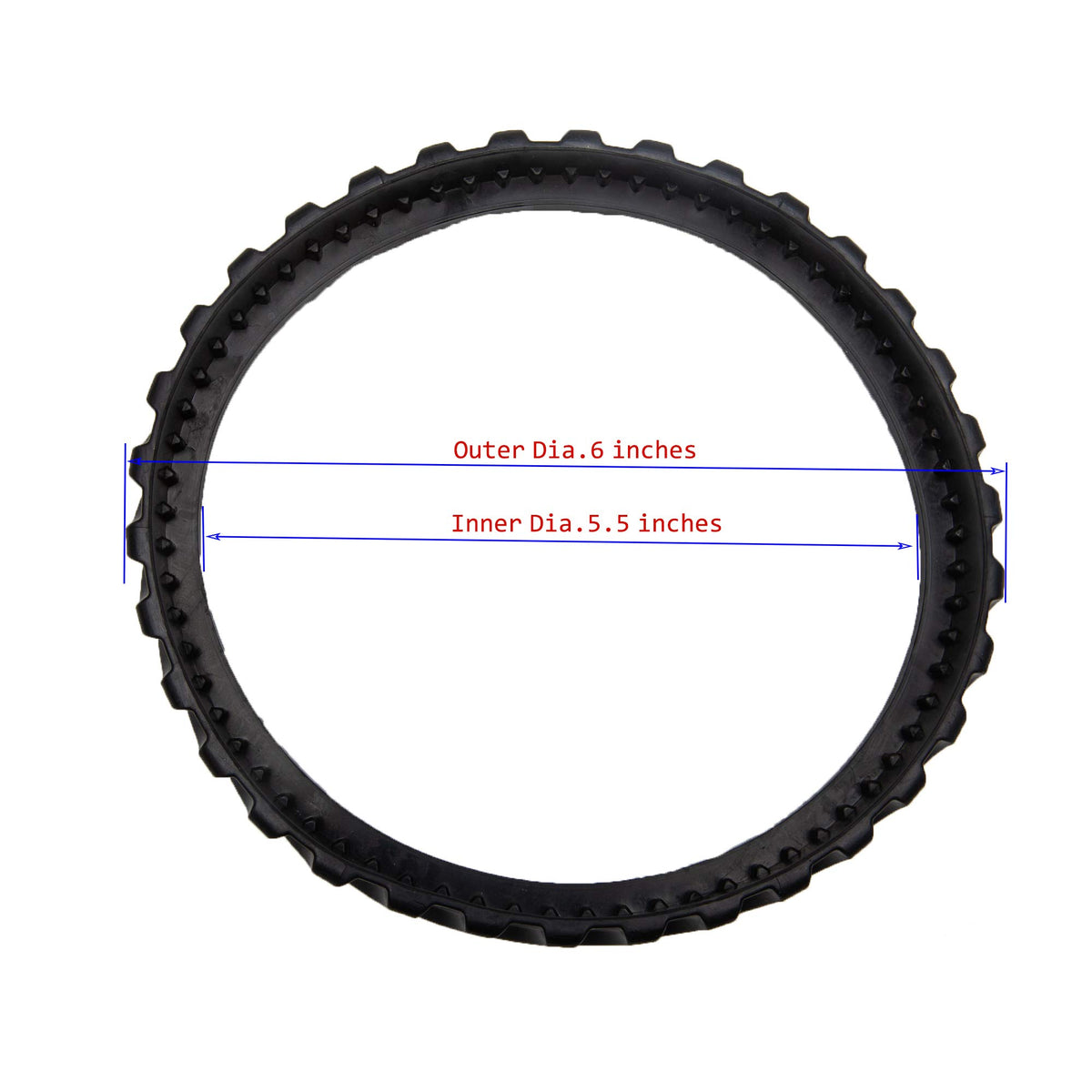 ATIE tire track wear resistance image communicates routine replacement for steady performance.
