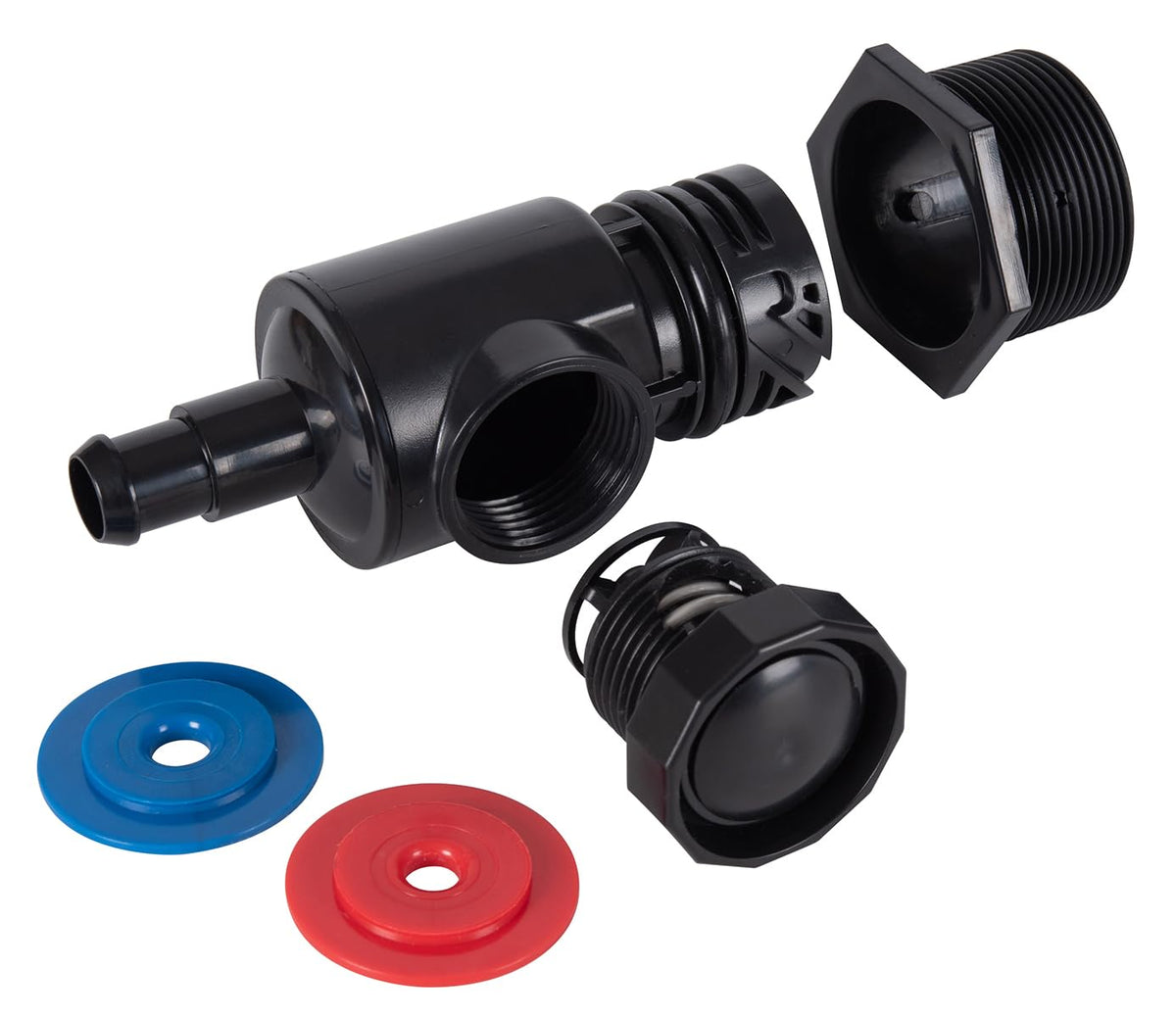 ATIE universal wall fitting 6-550-00 connects Polaris units securely.